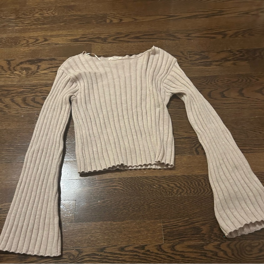 Pink sweater